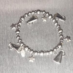 Cookie Lee Cheer Cheerleading Cheerleader Charm Bracelet